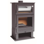 Salamandra a lenha CH-8 C/ Forno - FM